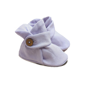 organic baby booties | stay-on newborn shoes