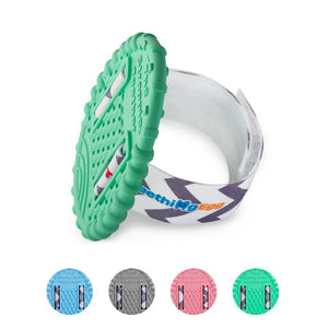 The Strappie Teether for Baby Carriers and Backpacks