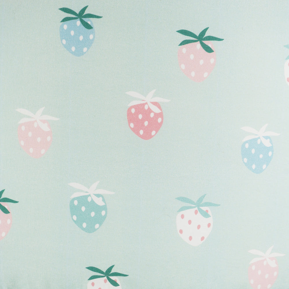 Rosie Berry Strawberry Pouf - a stylish and cozy seating option for babies and toddlers.