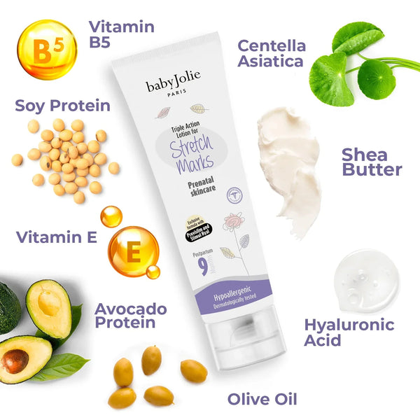 Triple Action Stretch Marks Cream