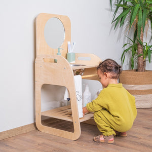 Montessori Wide Wooden Sink by Orfis Kids