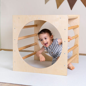 Pikler Square, Triangle and Ramp Triple Set by Orfis Kids