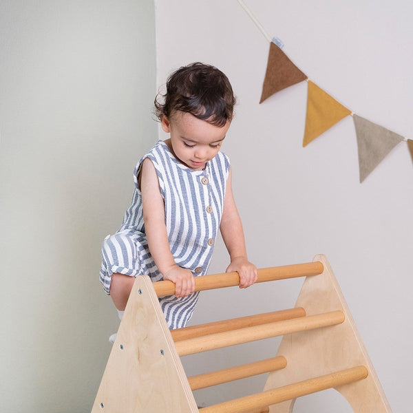 Pikler Square, Triangle and Ramp Triple Set by Orfis Kids