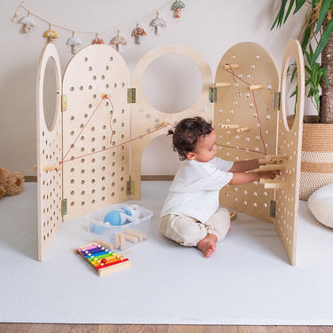 Montessori Peg Board Activity Game