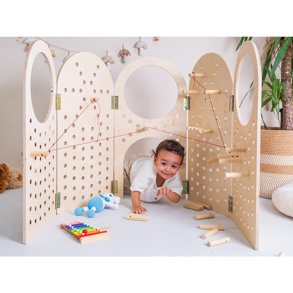 Montessori Peg Board Activity Game