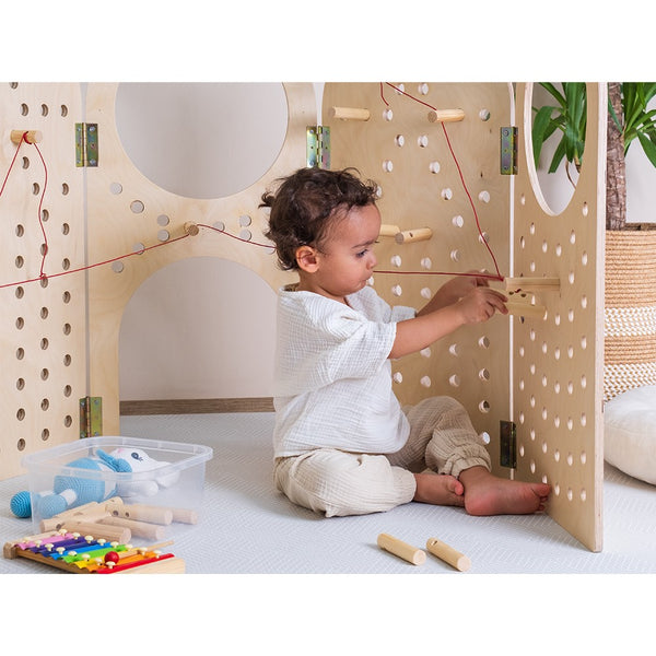 Montessori Peg Board Activity Game