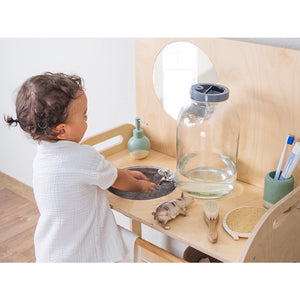 Montessori Wide Wooden Sink