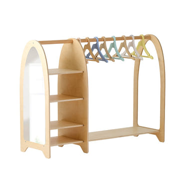 Montessori Mirrored Children's Wardrobe