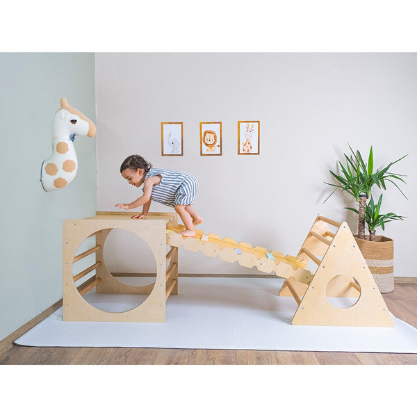 Pikler Square, Triangle and Ramp Triple Set