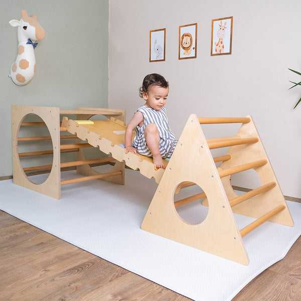 Pikler Square, Triangle and Ramp Triple Set