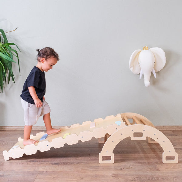 Small Pikler Ring and Ramp Duo Set