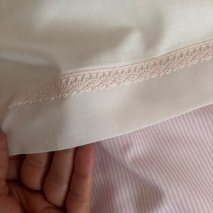 Balloon Embroidered Cotton Baby Duvet Cover Set, 4 Pieces by LaFiny, Pink #pink