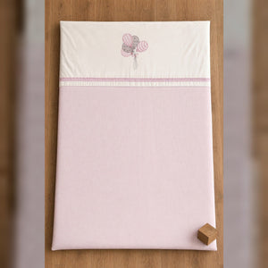 Balloon Embroidered Cotton Baby Duvet Cover Set, 4 Pieces by LaFiny, Pink #pink