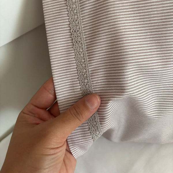 Balloon Embroidered Cotton Baby Duvet Cover Set, 4 Pieces by LaFiny, Latte Brown #lattebrown