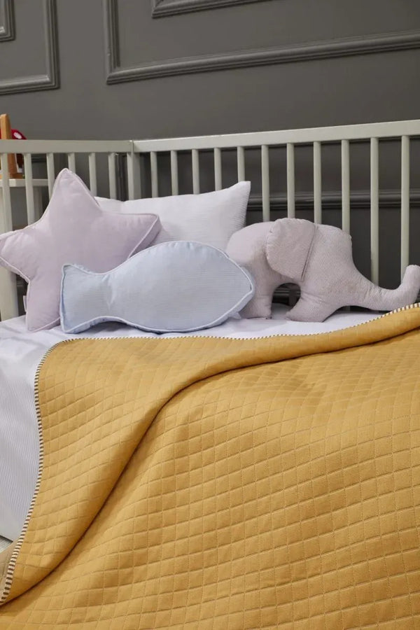 Candy Cotton Baby Blanket, 35x43 in by LaFiny