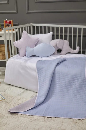 Candy Cotton Baby Blanket, 35x43 in by LaFiny, Blue #blue