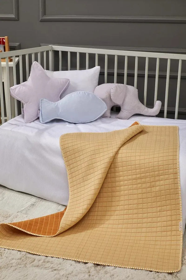 Candy Cotton Baby Blanket, 35x43 in by LaFiny