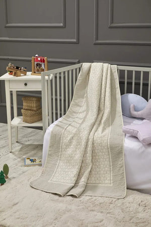 Honeycomb Bamboo Baby Blanket, 43x61 in by LaFiny