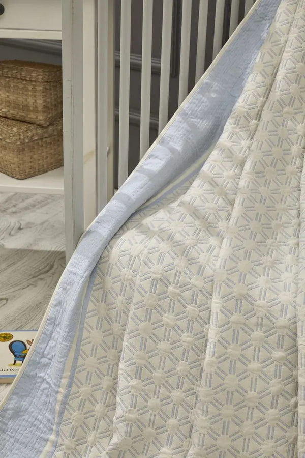 Honeycomb Bamboo Baby Blanket, 43x61 in by LaFiny