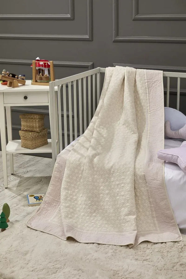 Honeycomb Bamboo Baby Blanket, 43x61 in by LaFiny