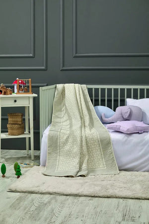 Honeycomb Bamboo Baby Blanket, 43x61 in by LaFiny