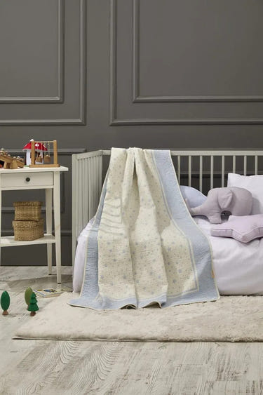 Milky Way Bamboo Baby Blanket, 43x59 in by LaFiny