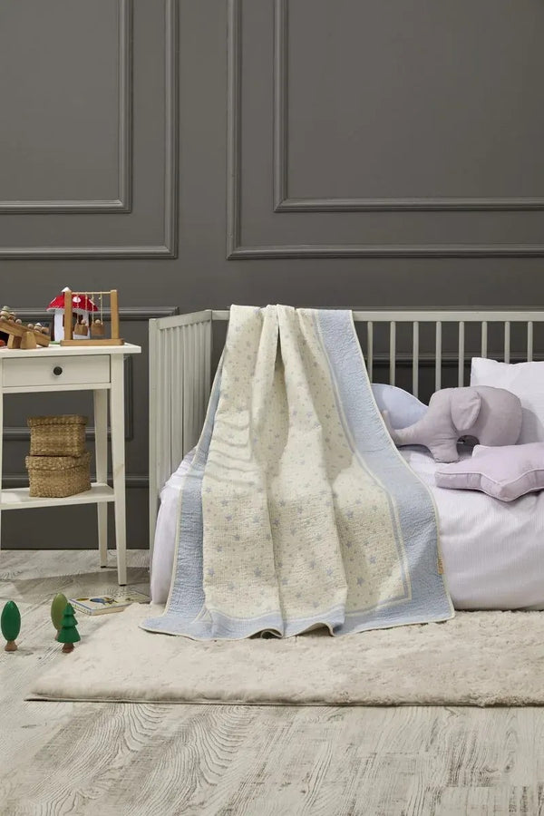 Milky Way Bamboo Baby Blanket, 43x59 in by LaFiny
