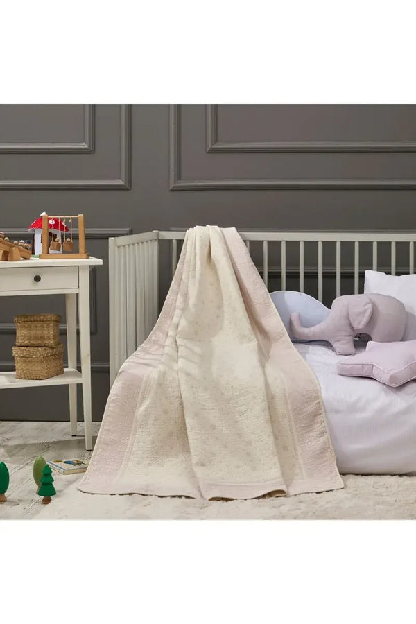 Milky Way Bamboo Baby Blanket, 43x59 in by LaFiny