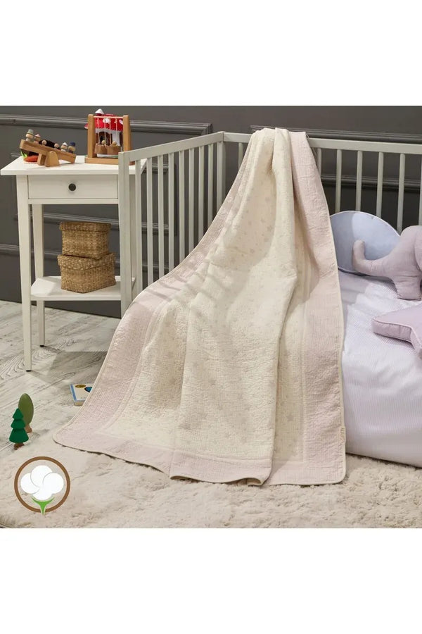 Milky Way Bamboo Baby Blanket, 43x59 in by LaFiny