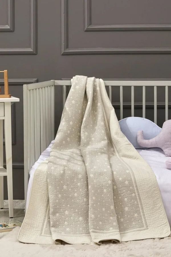 Milky Way Bamboo Baby Blanket, 43x59 in by LaFiny