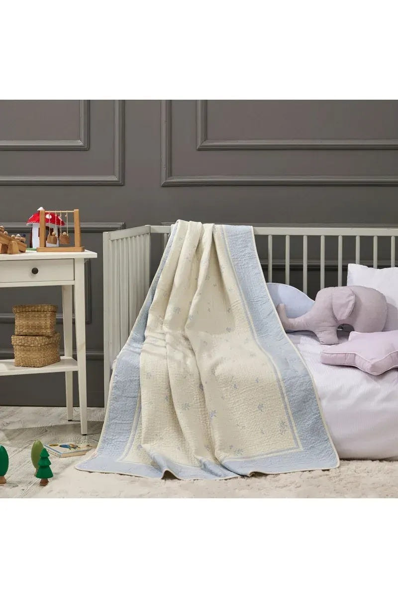 Petal Bamboo Baby Blanket, 43x61 in by LaFiny