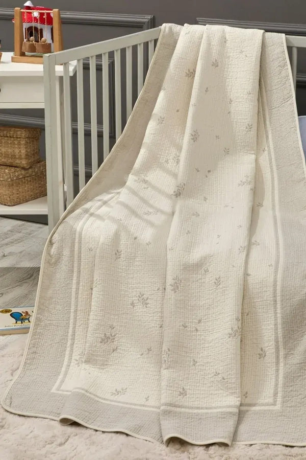Petal Bamboo Baby Blanket, 43x61 in by LaFiny