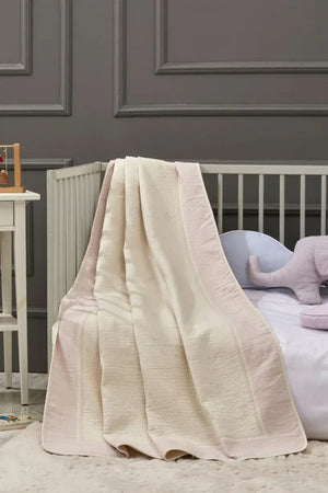Petal Bamboo Baby Blanket, 43x61 in by LaFiny