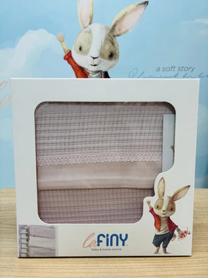 Petite Cotton Baby Blanket, 35x43 in by LaFiny