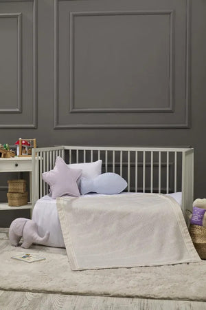 Petite Cotton Baby Blanket, 35x43 in by LaFiny