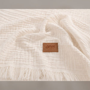 Cloud Muslin Baby Blanket, 35x43 in