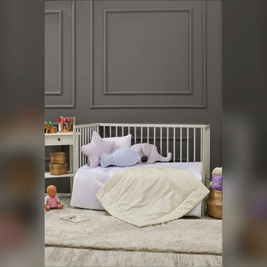 Puffy Cotton Soft Baby Blanket, 85x85 cm