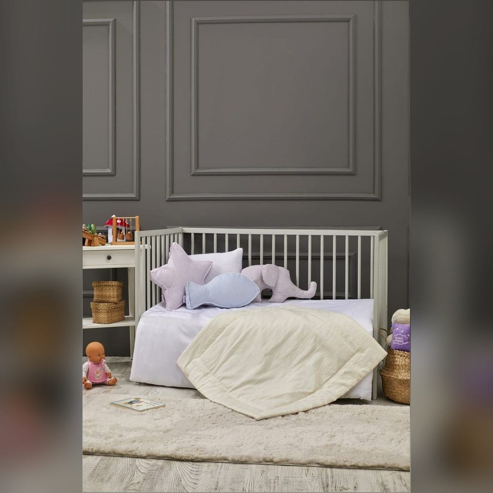 Puffy Cotton Soft Baby Blanket, 85x85 cm