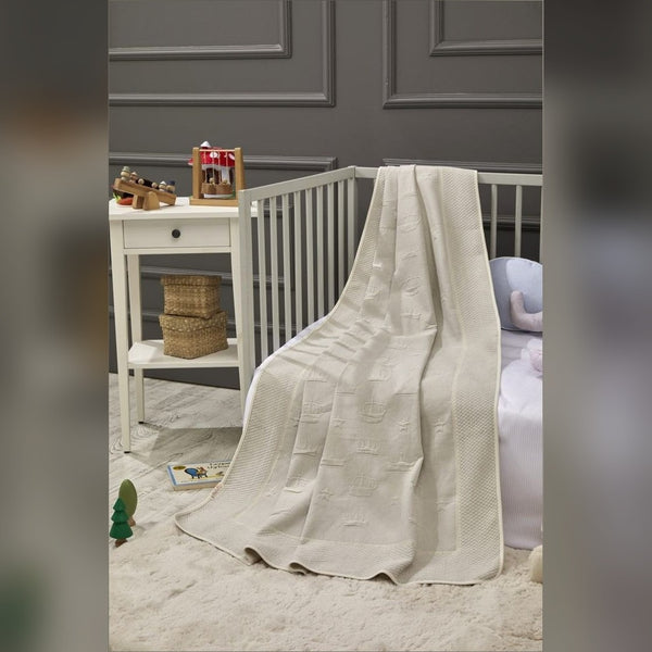 Crown Bamboo Baby Blanket, 43x61 in