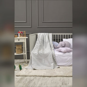Sweet Bear Bamboo Baby Blanket, 43x59 in