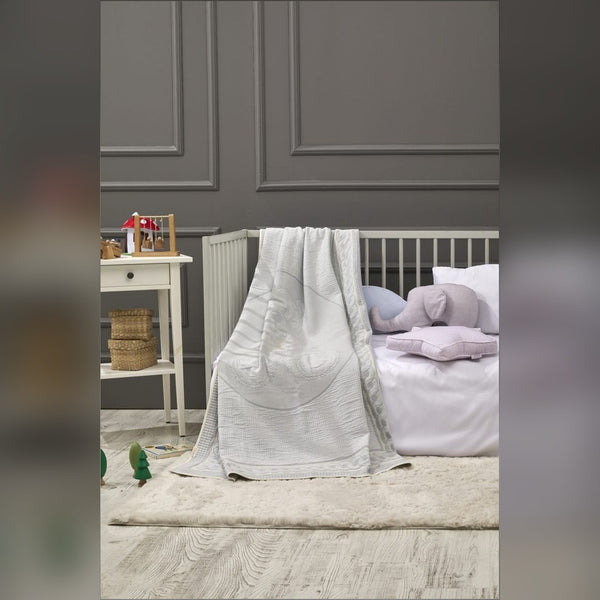 Sweet Bear Bamboo Baby Blanket, 43x59 in
