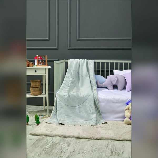 Sweet Bear Bamboo Baby Blanket, 43x59 in
