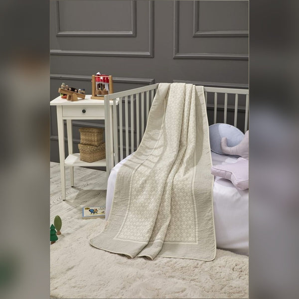 Honeycomb Bamboo Baby Blanket, 43x61 in