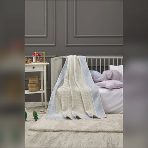Honeycomb Bamboo Baby Blanket, 43x61 in
