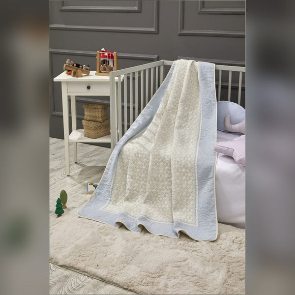 Honeycomb Bamboo Baby Blanket, 43x61 in