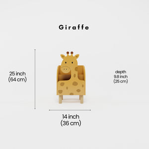 Giraffe Montessori Bookshelf
