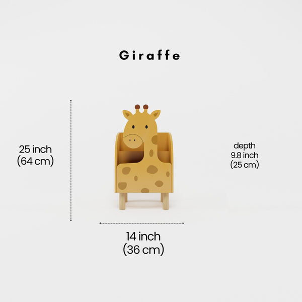 Giraffe Montessori Bookshelf