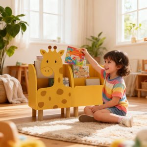 Giraffe Montessori Bookshelf