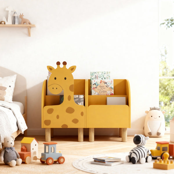 Giraffe Montessori Bookshelf