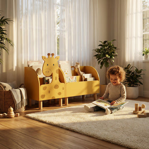 Giraffe Montessori Bookshelf